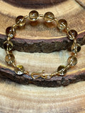 Gold Plated Copper Crystal Bracelet